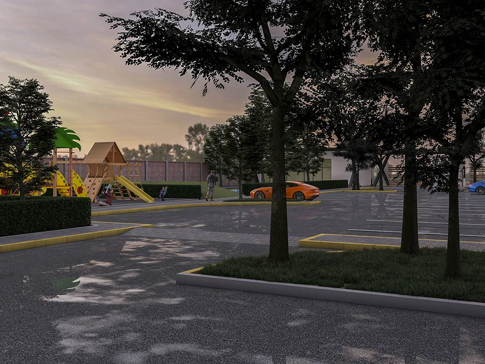 render Torre villa