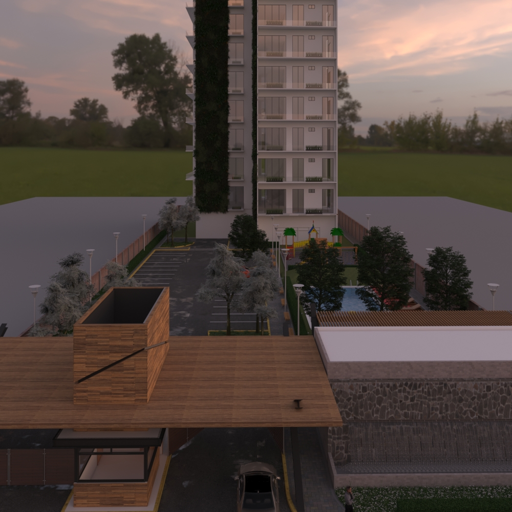 render Torre villa